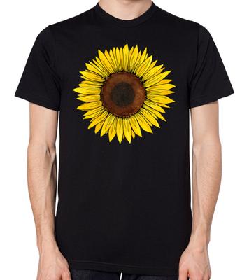 Sonnenblumen T-Shirt Herren Damen Unisex Top