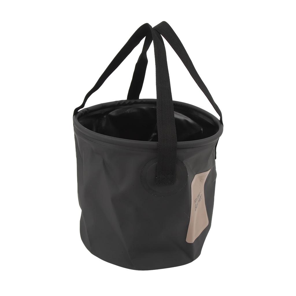 Faltbarer Eimer 10L Hochtemperaturbeständig Tragbarer Faltbarer Wassereimer mit Griff für Camping Angeln Picknick