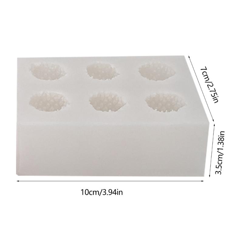 Stampo in Silicone per Artigianato Stampo per Resina Stampo per Artigianato a Forma di Fragola Stampo per Artigianato Fai da Te Stampo Flessibile per Ornamenti per Candele