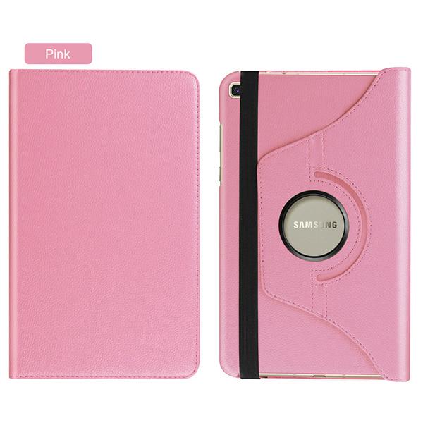 

Для Samsung Galaxy Tab A 8.0 дюймов 2019 T290 T295 T297 Вращающаяся на 360 градусов подставка-держатель Чехол для планшета Защитная оболочка Для sm-t295 розовый