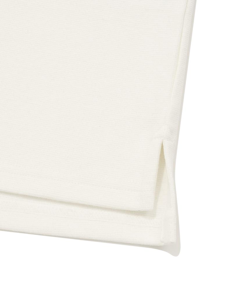 COVERNAT Round Pocket T-Shirt White