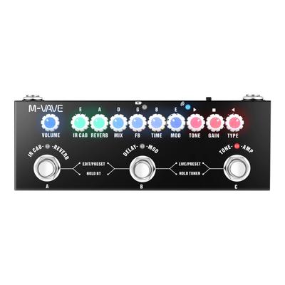 Foreign Trade M-VAVE Cube Baby Electric Guitar Effects Box with Mobile Recording Simulation