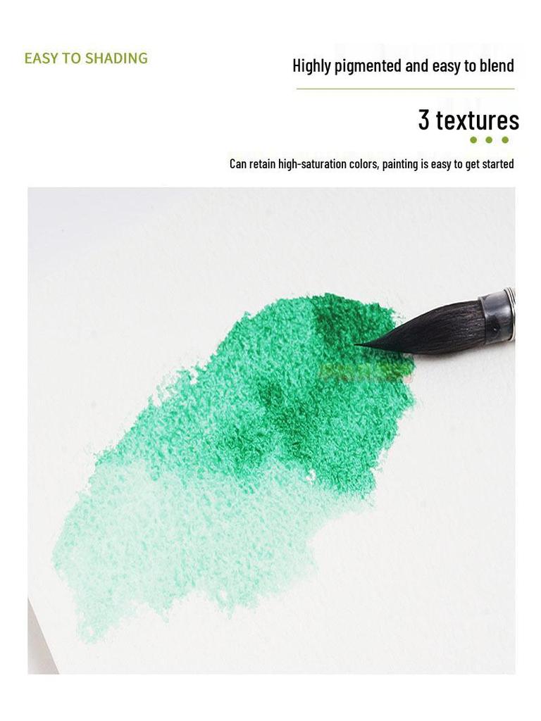 Artist Watercolor Cotton Paper - 32K/16K/8K/4K/2K, Rough/Medium/Fine Grain, 300gsm