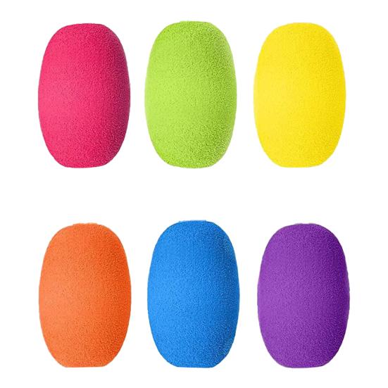 Finger Positioning Aid 6Pcs Pencil And Pen Grips for Kids Handwriting, Reusable Adults, Comfortable Soft EVA Foam Cushioned Holders Handwriting