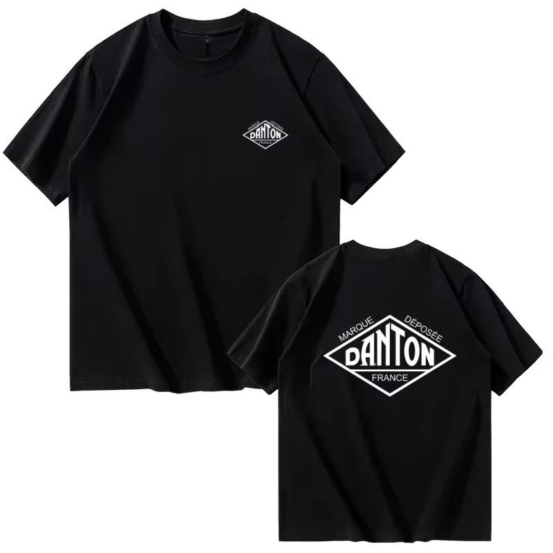 2026 New Summer Unisex Wounisexs  Embroidery Tshirt Short Sleeve Tees Simple Solid