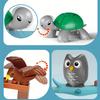 25 stk/sett Stor Størrelse Minifigur Dyr Klosse Gårdsserie | Store Byggeklosser Kompatible med Duplo Dyreserie Leker for Barns Barnefestgave