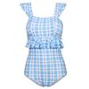 Original Design Flying Edge Sweet Girl Conservative Swimsuit College Style Sports Soak Hot Spring Pool Korean-Japanese Entity