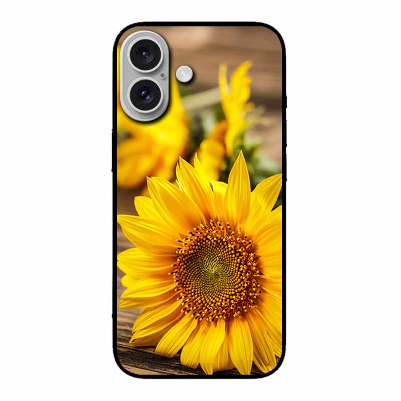 For Iphone 17 5G Case 2025 6.3" Bag Flowers Black TPU Silicone Soft Back Cover For Iphone 16 Plus 17 Phone Case Shockproof Shell
