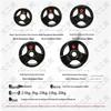 Wenzhiwu Adjustable Home Barbell Weightlifting Set