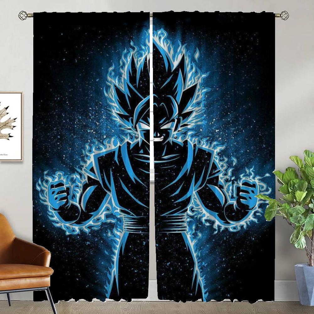 Partition Dragon Curtains Child Room Window Curtain for Room 2 Panel Tulle for Bedroom Shades Halloween Decoration Living Camera