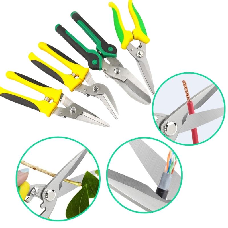 Professional Electricians PVC Insulated Wire Scissors, Sharpness Cutter Head, for DIYer Enthusiasts Safe Wire Trimming