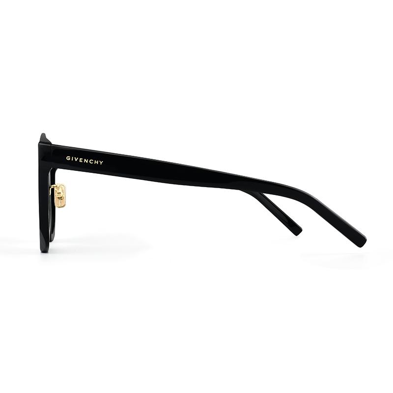Givenchy Stylish Black Frame Square Sunglasses With UV Protection Compatible With Zeiss Lenses Unisex Sunglasses GV40018F