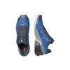 SALOMON Speedcross 5 Fabric Abrasion Resistant Low top Running Shoes Men's Black Blue 416095