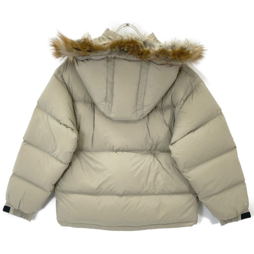 Champion C8-S609 Green Fur Down Hooded Jacket Jacket L Green systemUsed