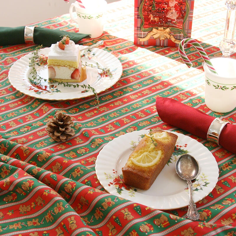 Teddy Bear Tablecloth 6-seater 130x210
