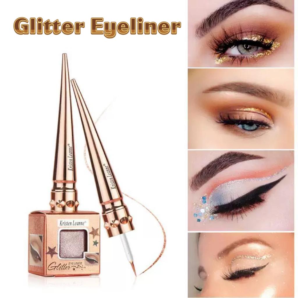 

Xinnay, несколько вариантов, блестящая кисточка для смены, матовая, быстросохнущая, не размазывающаяся, цветная блестящая подводка для глаз для женщин