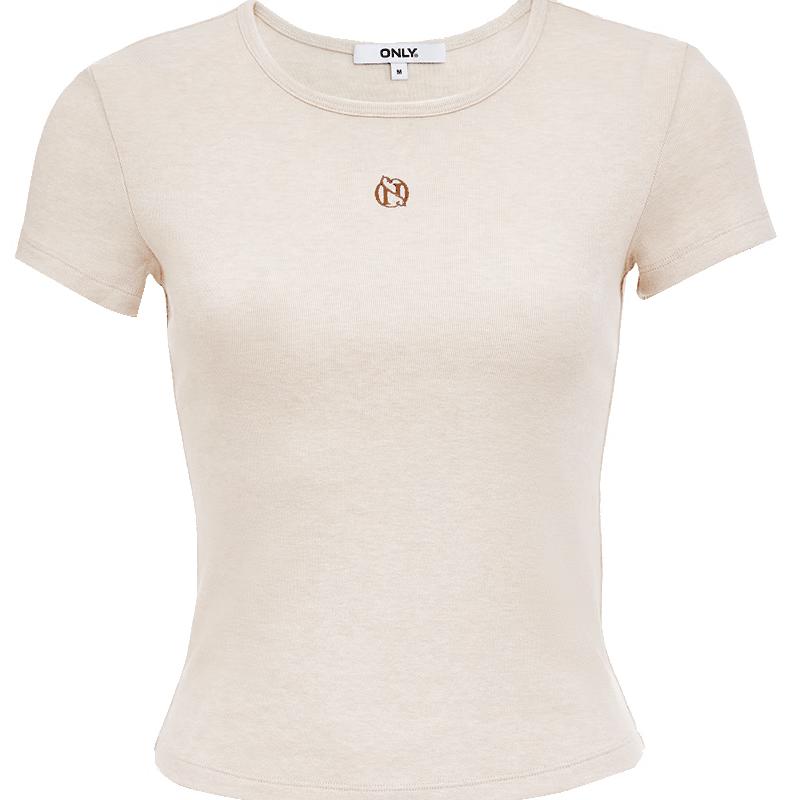 ONLY Women s Basic Slim-Fit Stretch T-Shirt S