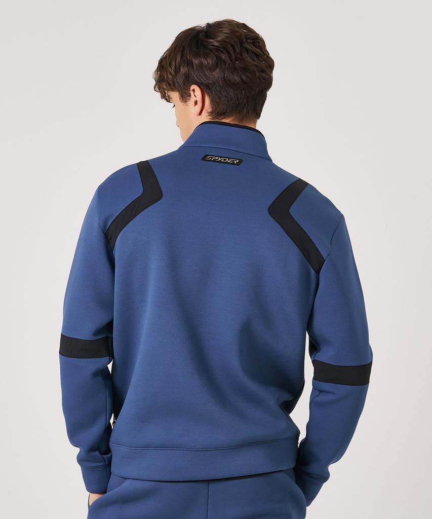 Spyder Men'S Semi-Oversized Track Zip-Up Spkfcnft302Mblu