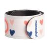 MANOUKA Junior Bracelet Anti-moustiques Et Mouches 30 Jours Coeurs Made In France