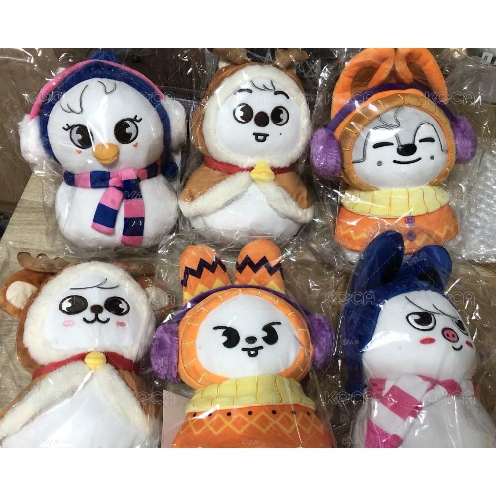 Stray Kids - [JAPAN XMAS POP-UP] OFFICIAL MD SKZOO SNOWMAN PLUSH