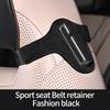 Car Seat Belt Fix Clips Quick Release Seatbelt Retainer Anti-Strangle Ergonomic Fixing Buckle for Seat Locking Tool
