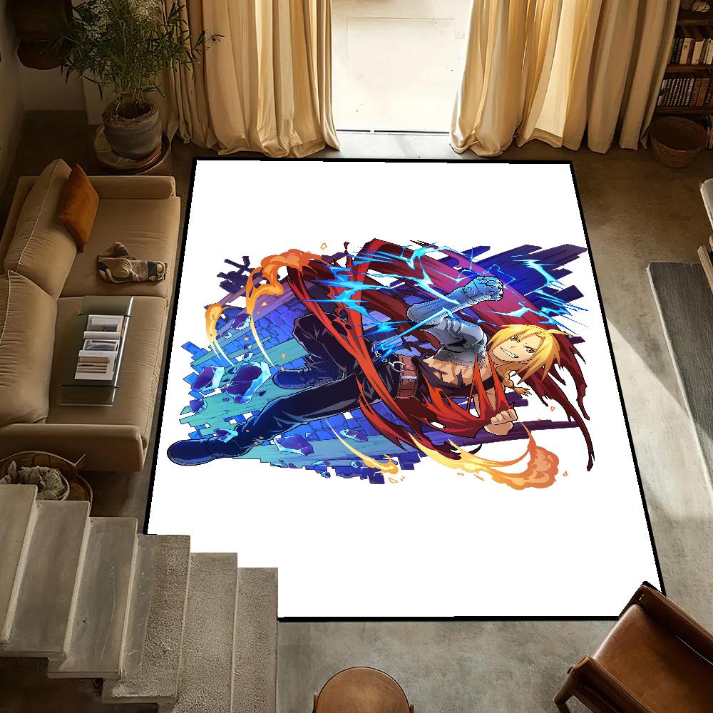 Small Fullmetal Carpet Anti-Slip Alchemist Kitchen Bedroom Handmade Tufted Rug Carpet Living Room Entrance Decoration