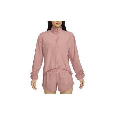 Jaqueta Casual Gola Alta Manga Longa Solta Feminina Outerwear Rosa FB4695-618