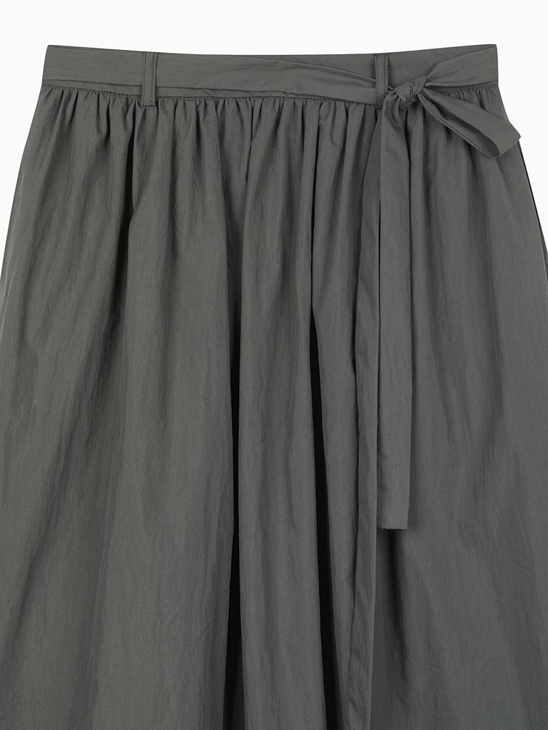 Hangten Women'S Belted Flare Skirt_165(10570-152-402-69)