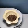 Ceramic Pet High Foot Bowl Cute Pet Drinking Feeder Anti Knock Cat Bowl  Neck Protection