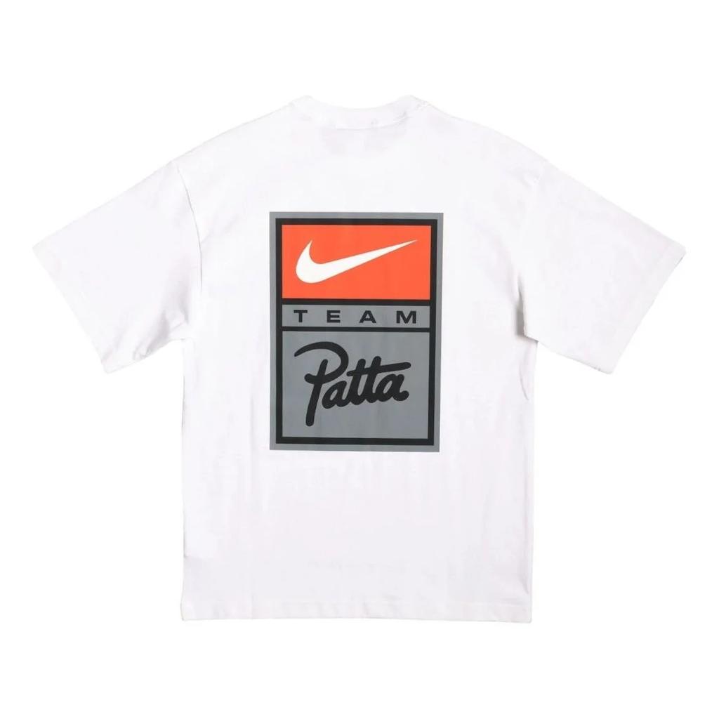 Nike X Patta Collaboration Round Neck Fashion Versatile Short Sleeve T-Shirt Men Tops HJ0742-100