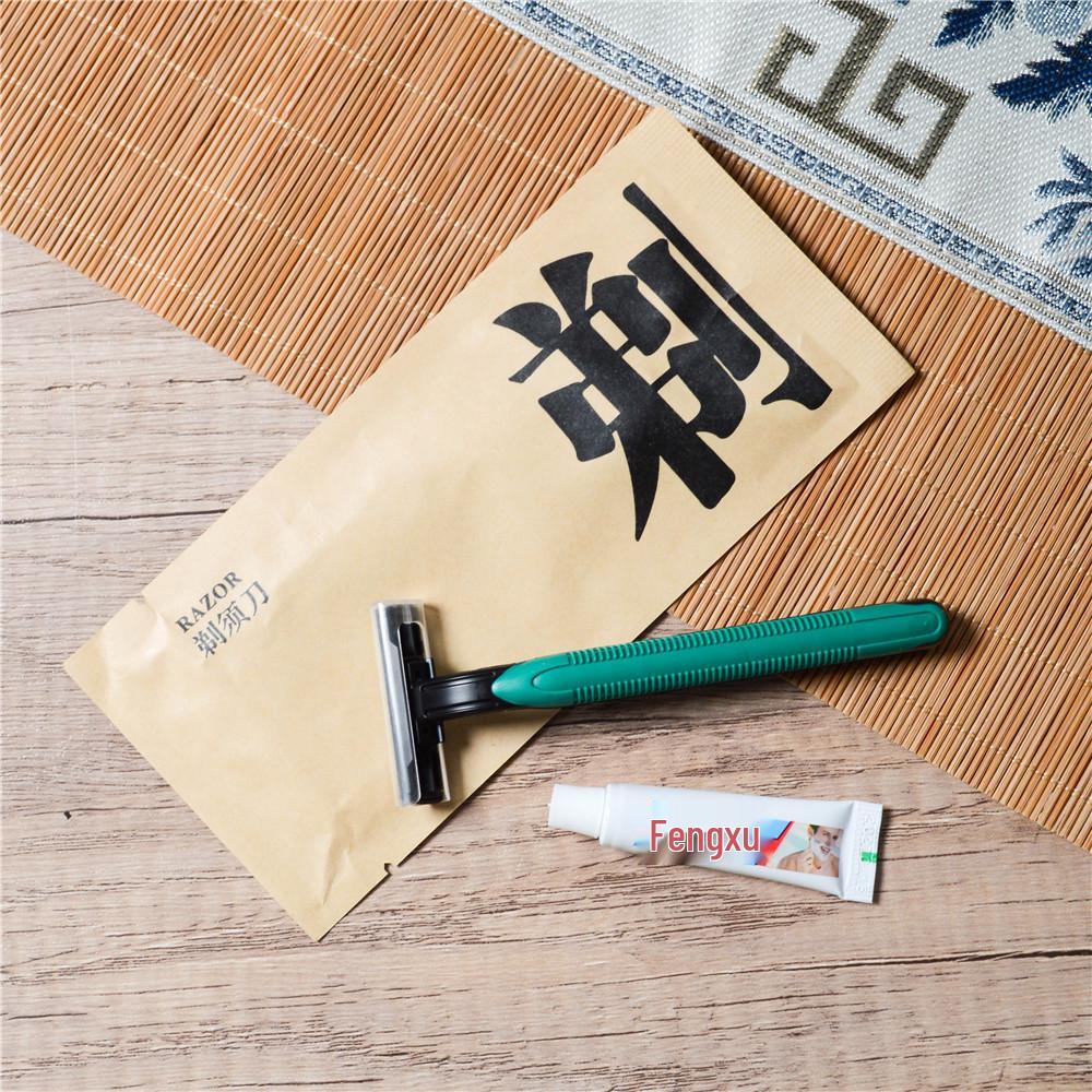 Disposable Hotel Razor & Shaving Knife for Bathhouse or Home Use