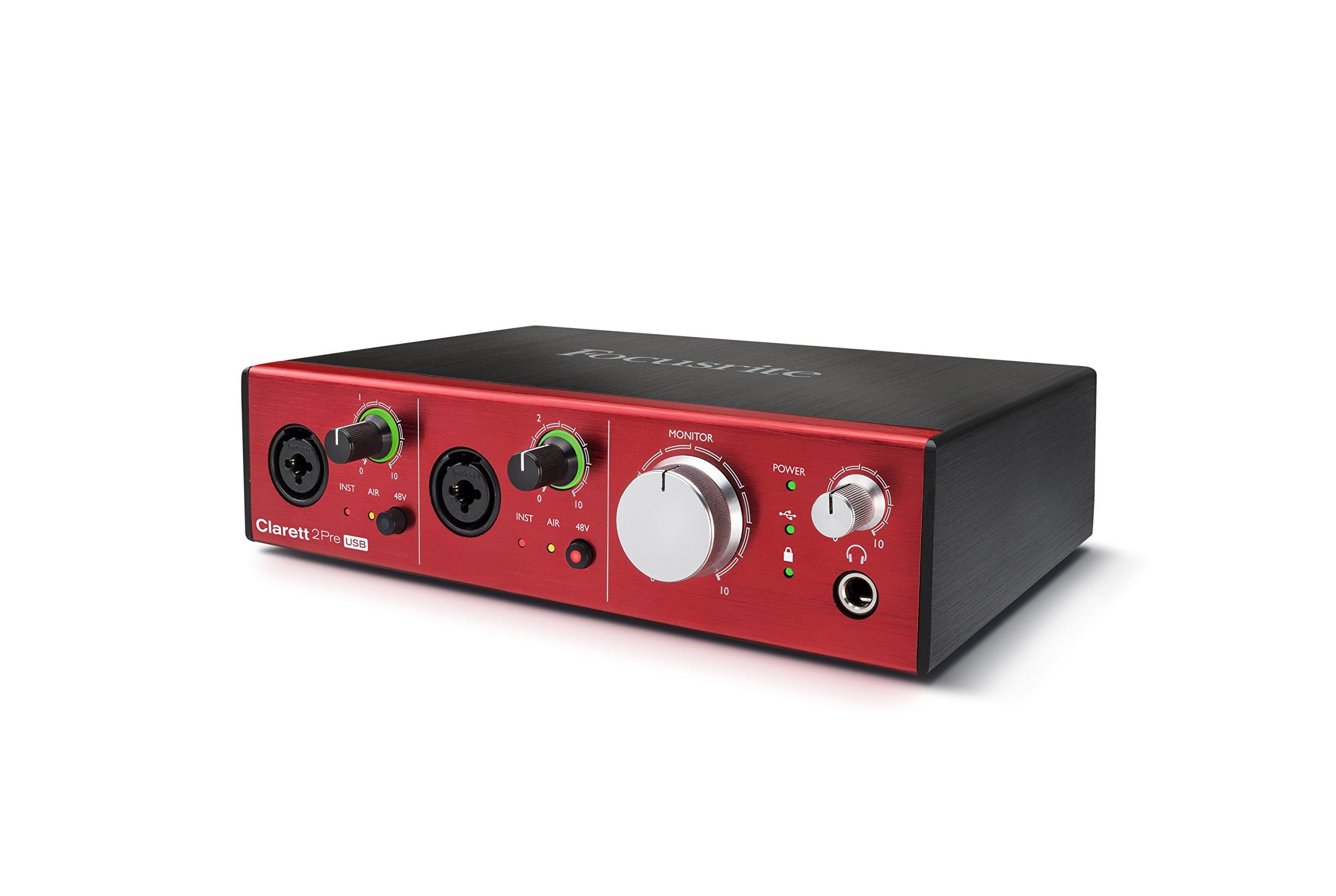 

Focusrite Focusrite Audio Interface 10 in4 out CLARETT 2 Pre USB