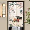 VIKAMA Chinese-style Twin-Door Curtain Restaurant Guesthouse Semi-Curtain Kitchen Bedroom Partition Curtain Home Decoration