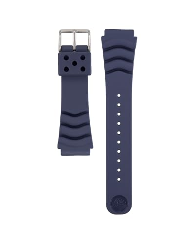 [Seiko Watch] Seiko Genuine Aftermarket Band, Urethane, Lug Width 22mm, Buckle Width 20mm, Navy, RS04K22NY1, Men s