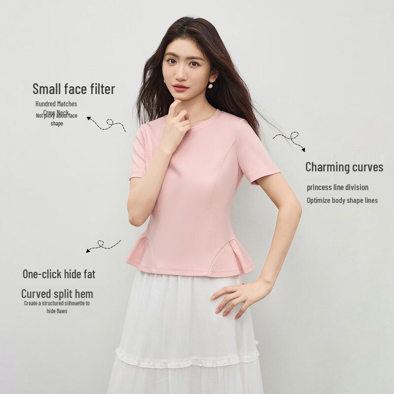Women's Pure Cotton Short-Sleeve T-Shirt