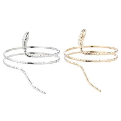 Shimmering Coils Arm Chain for Women Girls Arm Cuffs Elegant Armlet