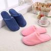 Home Flat Plush Slippers Indoor Shoes Cotton Casual Fashion Soft Round