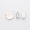 Pearl Haribo side-piercing Haribo keyring pendant