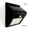 Outdoor Waterproof LED Solar Light Eco-Friendly PIR Motion Sensor Wall Light Solar Powered Street Lamp Yard Garden Decoration