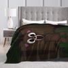 La Coperta in Flanella 99 Notti nella Foresta con Motivo di Cervo per Videogiochi Morbida Calda Coperta Plaid per Divano Letto Copridivano Letto