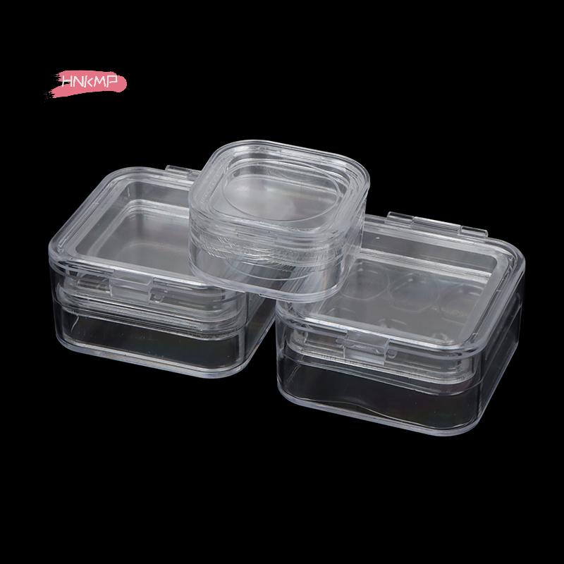 1Pc Transparent Plastic Dental Tooth Implant Box with Inner Membrane for Dental Supplies
