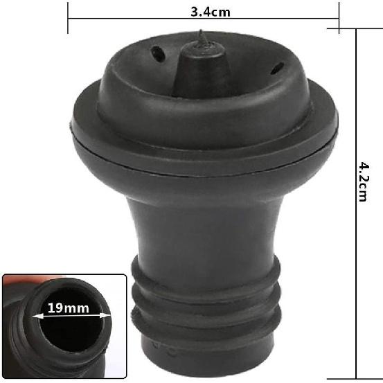 Wine Stoppers for Wine Saver Vacuum Pump Preserver Grade Rubber Wine Stopper Keep Your Wine Fresh Bottle Cap Sealer for Home 7