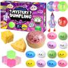 Kalendarz Adwentowy Squishy Pierożki 24 szt. Miękkie Tajemnicze Niespodzianki Pierożki Ulga w Lęku Bao Bun Powolna Odporność Odprężenie