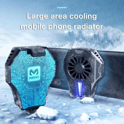 RUIRUIYU Mobilný telefón Radiátor Prenosný Herný Chladič Bezdrôtový telefón Rukoväť Mini ovládač s chladiacim ventilátorom