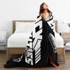 Delorean Back To the Future 80s Style Knitted Blanket Car Time Machine Flannel Throw Blankets Couch Printed Thin Multifunction