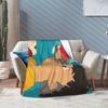 Ponyoed Merch Blanket Warm Cozy Fluffy  Throw Blankets for Bed 50x60 Inches Multiple Sizes Throws And Blankets