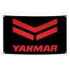 90X150Cm Yanmars Mechanical Tool Flag Tapestry Polyester Digital Printing Banner For Garage Wall Art Out Door Decoration