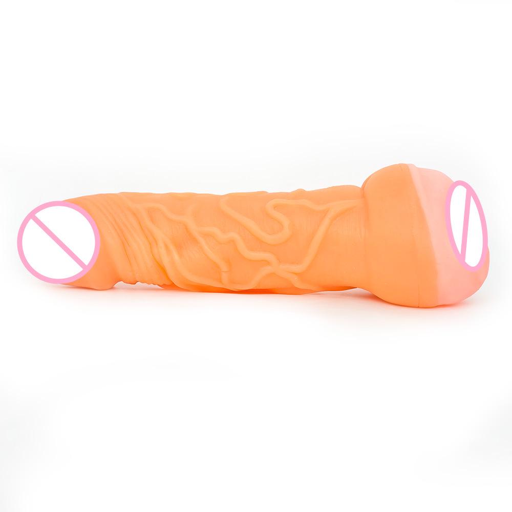 Bestselling Hollow Simulation Dildo for Couples - Perfect for Vaginal, Anal, and Gay Play, with Masturbator Cup for Added Pleasure.