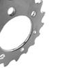 16T Fixed Gear Bicycle Disc Brake Chain Wheel 44mm Brake Disc Mount