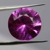 Natural Pink Sapphire Loose Gemstone Round Cut 9.63 Ct September Birthstone for Gem Collections